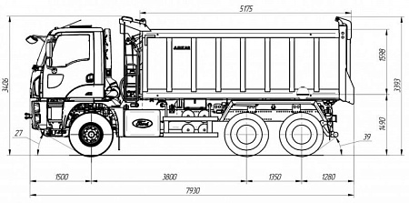 Продажа самосвала AMKAR-65893-03 в г. Новочеркасск